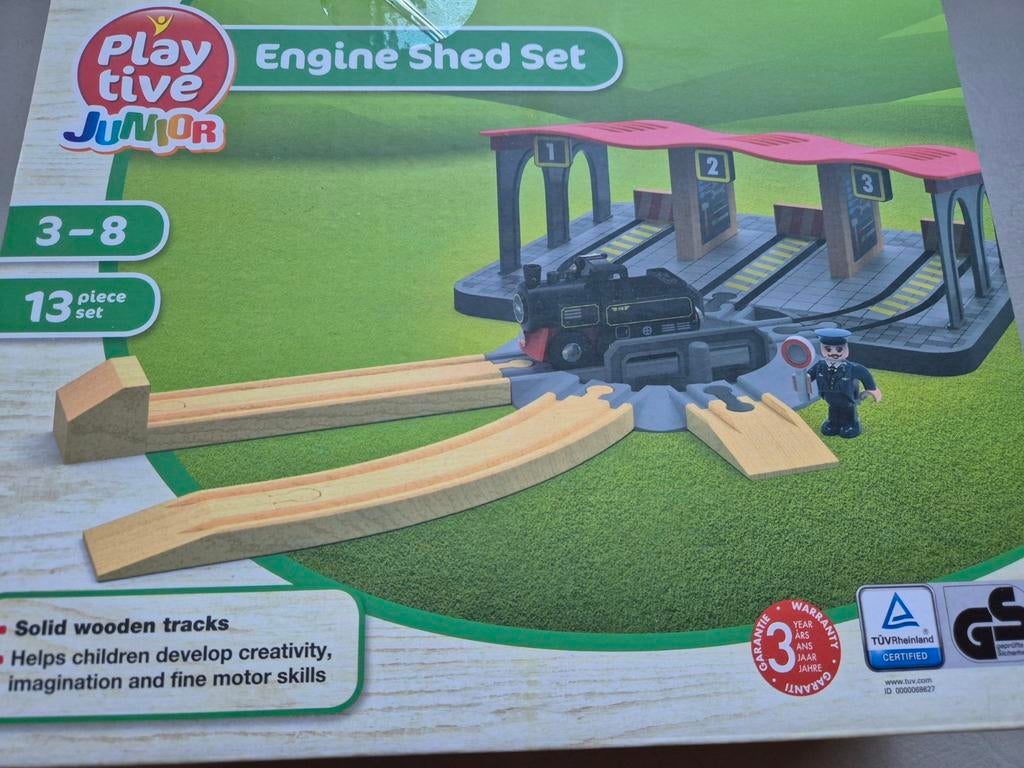 Trein set station, Ophalen, Zo goed als nieuw