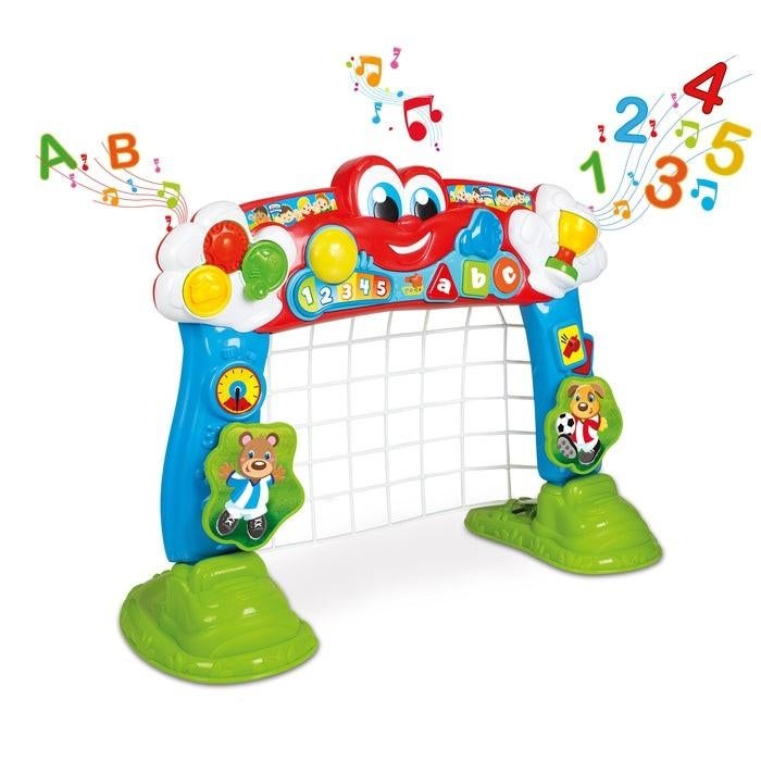 Clementoni Pratend Voetbaldoel - Leerzaam Speelgoed, Kinderen en Baby's, Speelgoed | Babyspeelgoed, Zo goed als nieuw, Overige typen