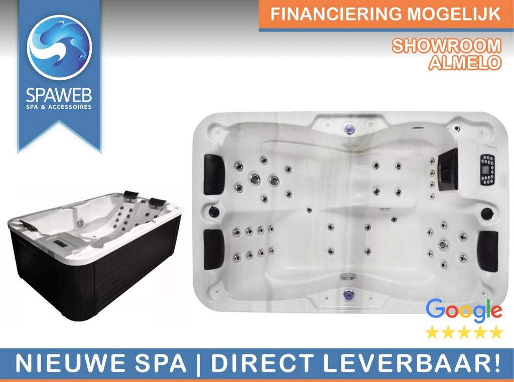 Jacuzzi nieuw 2 a 3 pers 70cm hoog VRIJ/ZAT open