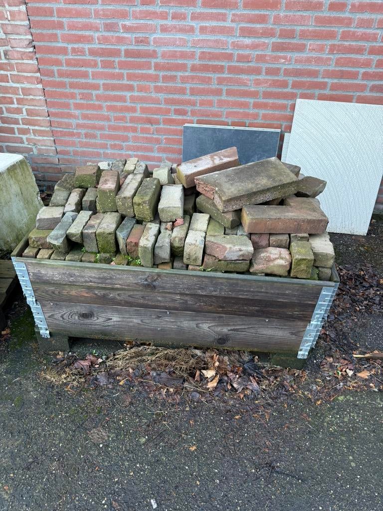 Tegels en stenen, Ophalen, Zo goed als nieuw, Beton, Terrastegels