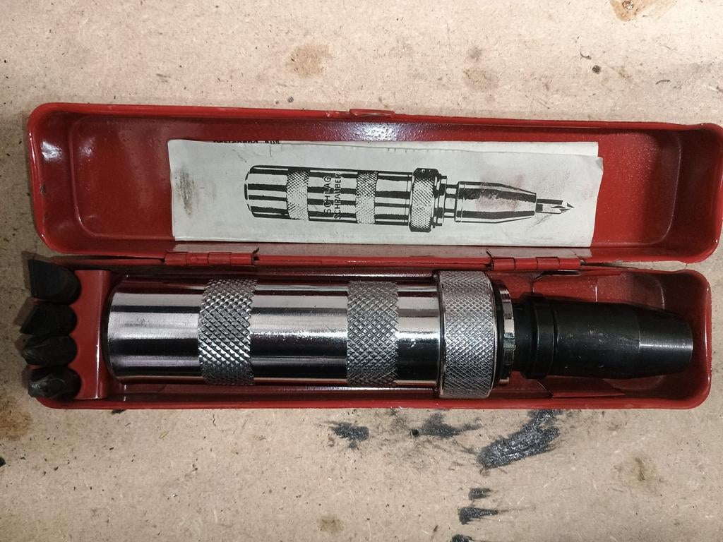 Slag Schroevendraaier met Opbergdoos, Ophalen, Nieuw