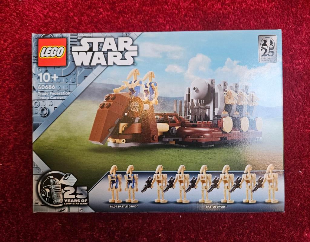Lego 40686 Trade Federation Troop Carrier, Kinderen en Baby's, Speelgoed | Duplo en Lego, Ophalen of Verzenden, Nieuw, Complete set