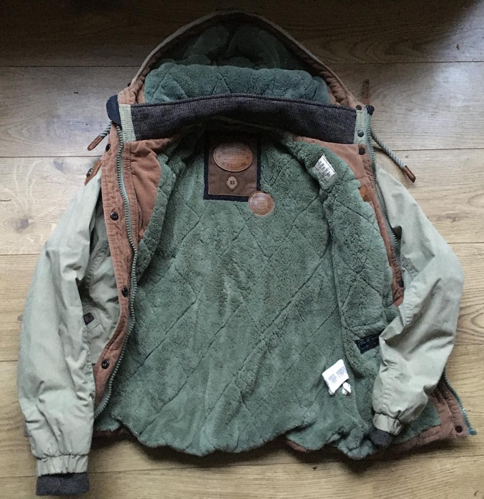 Naketano gevoerde winterjas – saliegroen / olijfgroen, Kleding | Dames, Jassen | Winter, Ophalen of Verzenden, Maat 34 (XS) of kleiner