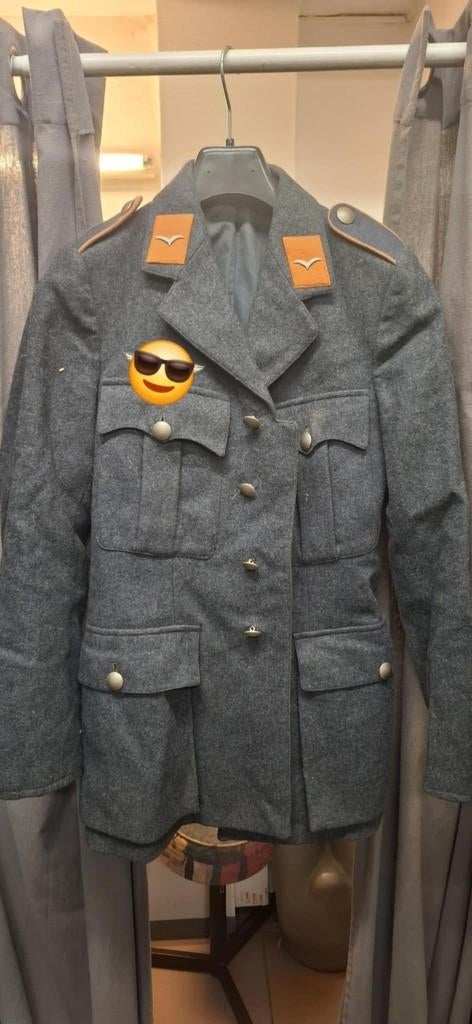 DUITSLAND Luftwaffe Flak Jas WW2, Verzenden, Luchtmacht, Duitsland, Kleding of Schoenen