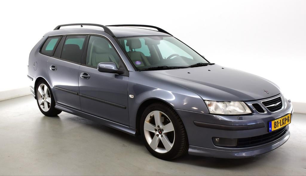 Saab 9-3 2.8 V6 automaat youngtimer, Automaat, Beige, Leder, Stationwagon
