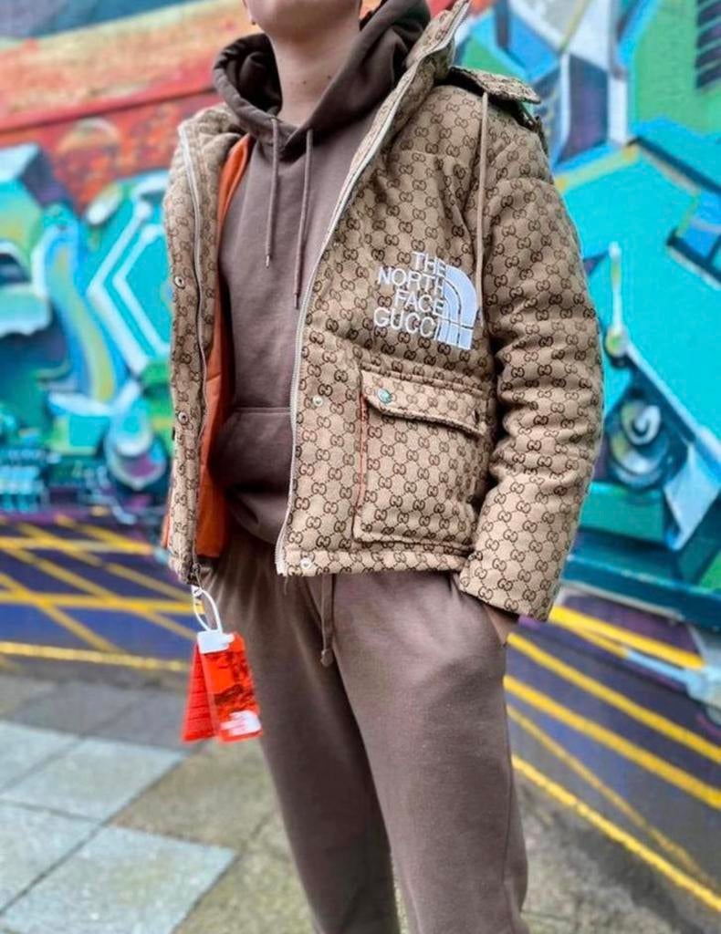 GUCCI X NORTH FACE JAS (Nieuw met kaartjes), Ophalen of Verzenden, Nieuw, Maat 52/54 (L)