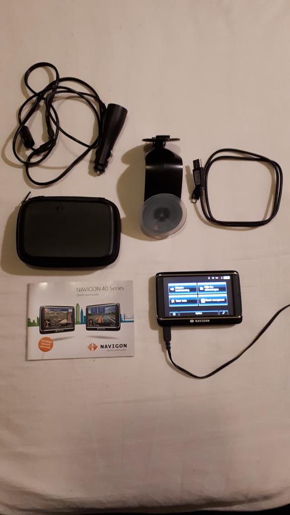 Navigon 40 Premium Live navigatiesysteem, Ophalen of Verzenden, Gebruikt