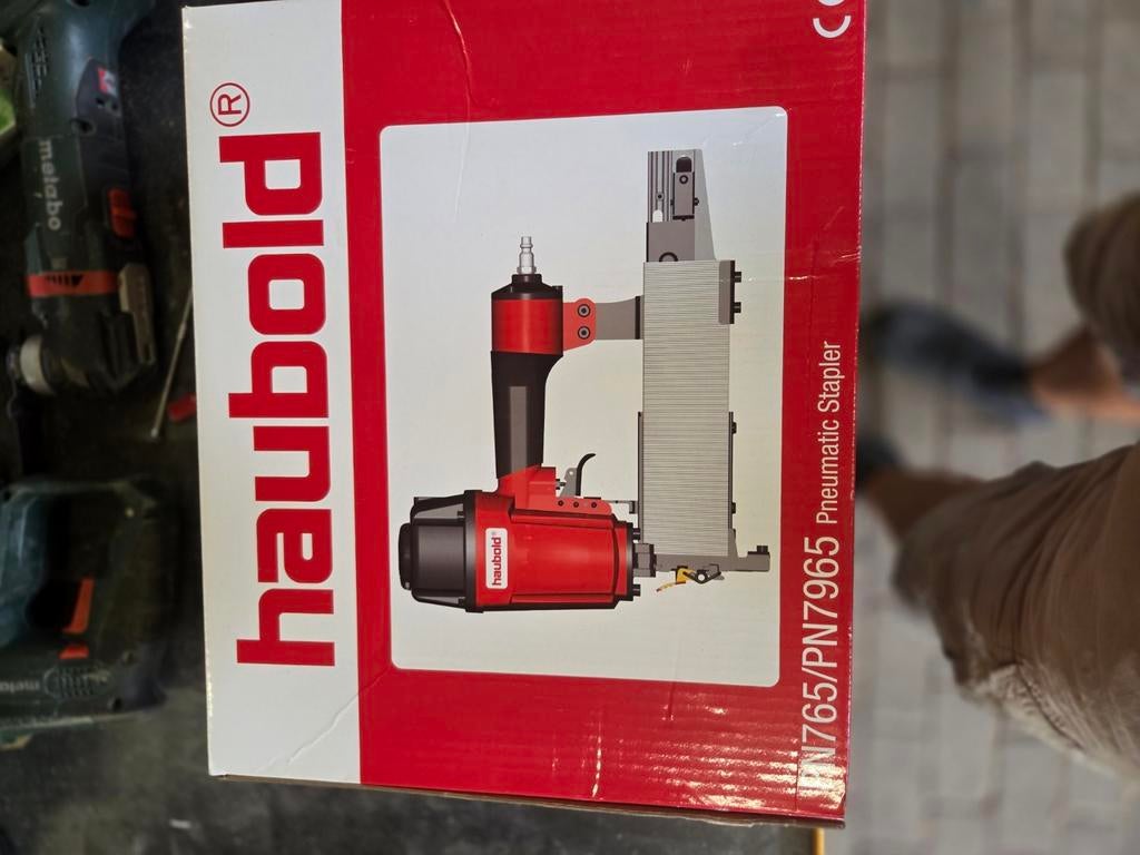 Haubold pn765 nietapparaat ., Ophalen, Nieuw