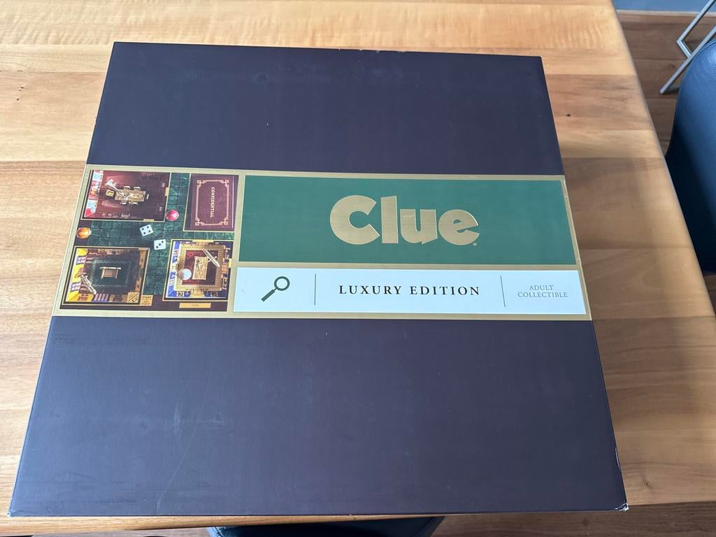 Cluedo Special Edition Bordspel, Drie of vier spelers, Ophalen of Verzenden, Nieuw