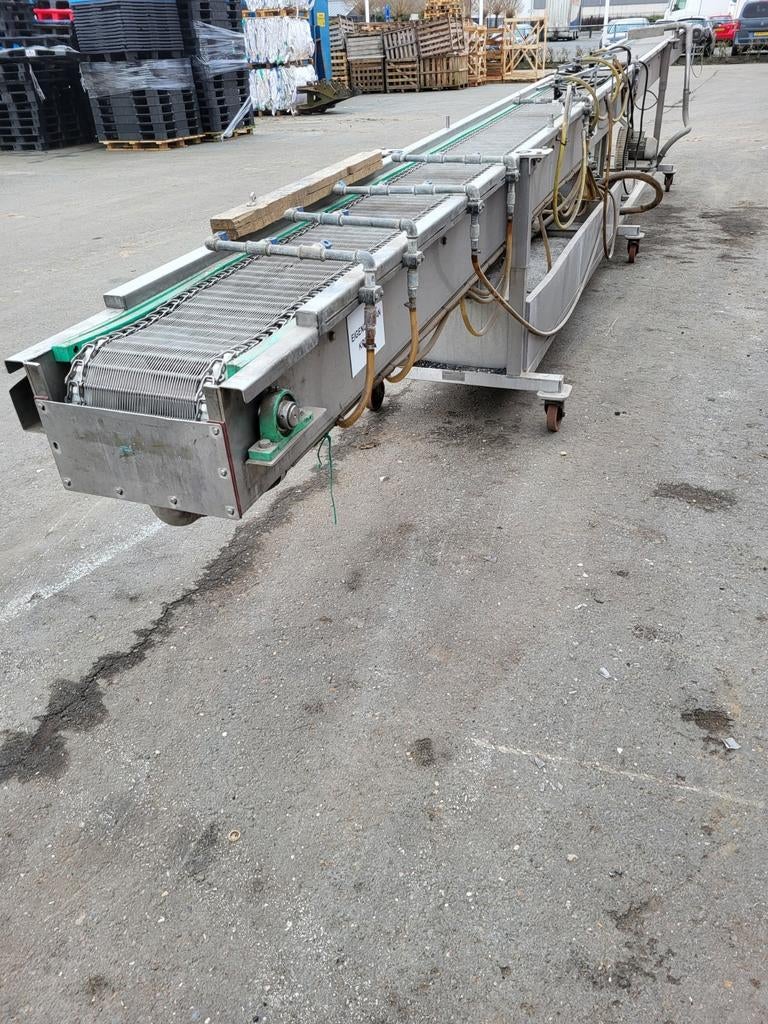 Waterkoeling gaas transportband, Ophalen of Verzenden