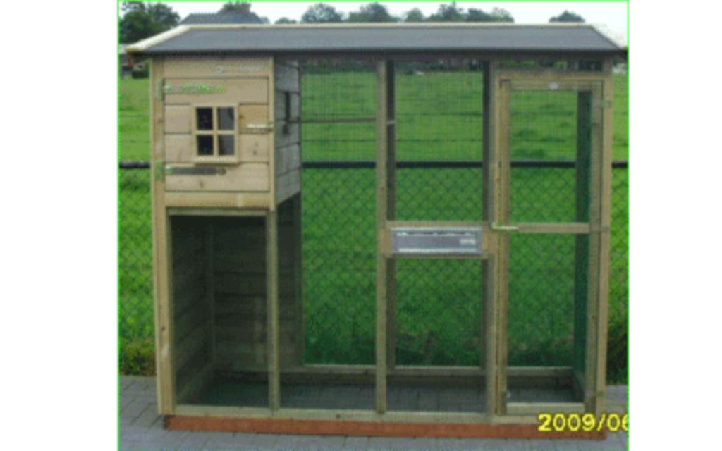 Vogelhuis op maat vogelkooi duurzaam volière met sluis 🦜, Ophalen of Verzenden, Nieuw