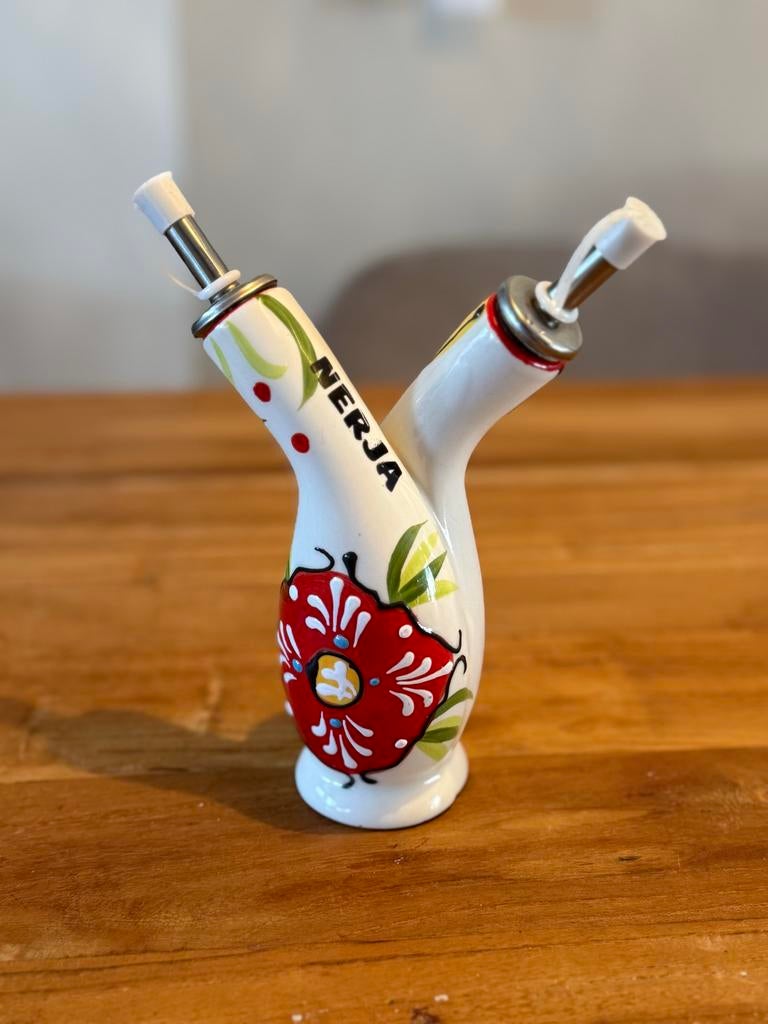 Aceitero Dubbel uit Nerja - Olie en Azijn Set, Ophalen of Verzenden, Nieuw