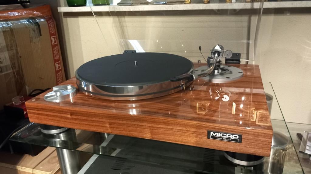 Micro Seiki BL77 met SME 3009 arm, Secondhighend@outlook.com, Nieuw, Pitch-regelaar, Micro Seiki