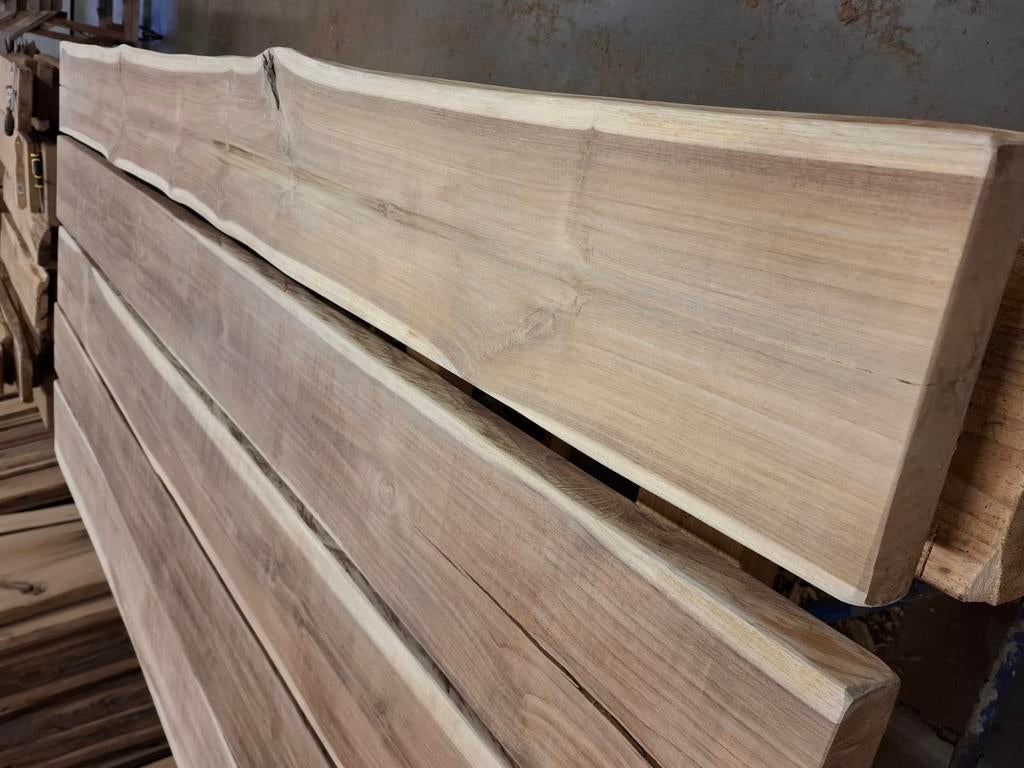 Prachtige wandplanken van teak Aanbieding!, Ophalen, Nieuw