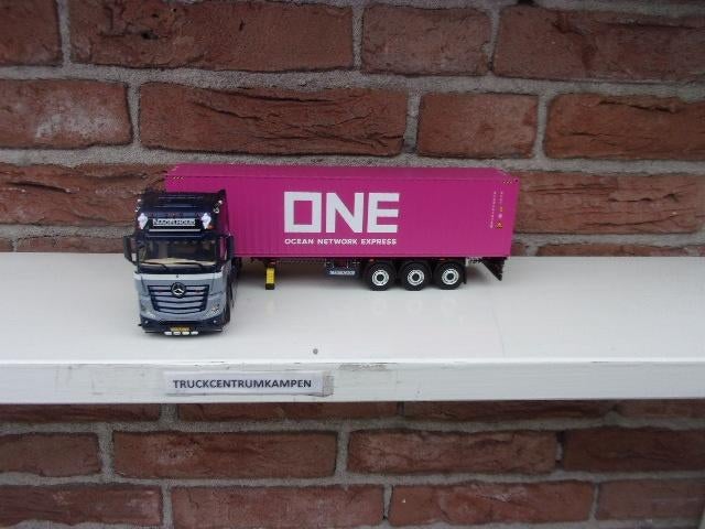 WSI  Mercedes  Benz  Actros  van  Nagelhoud., Ophalen of Verzenden, Nieuw, Bus of Vrachtwagen, Wsi