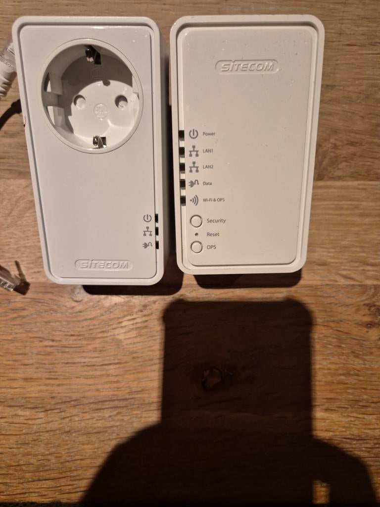 Sitecom WiFi Homeplug Set LN555 (500 Mbps), Computers en Software, Ophalen of Verzenden, Gebruikt, Sitecom