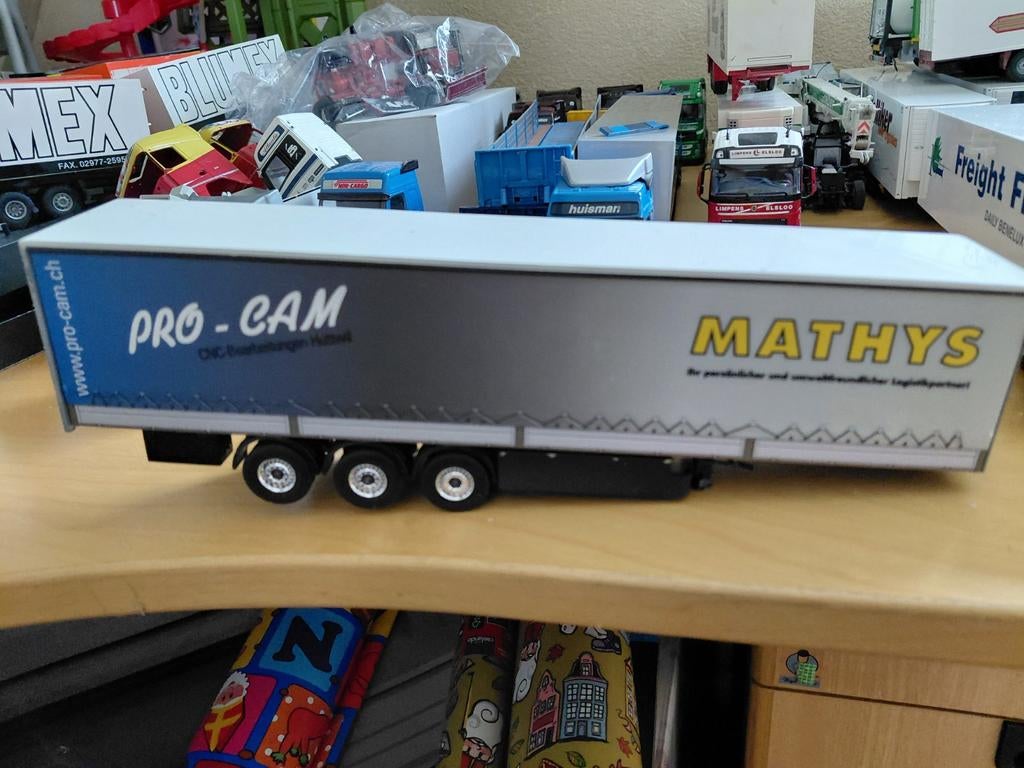 Tekno losse kleppen oplegger, Ophalen of Verzenden, Zo goed als nieuw, Bus of Vrachtwagen, Tekno