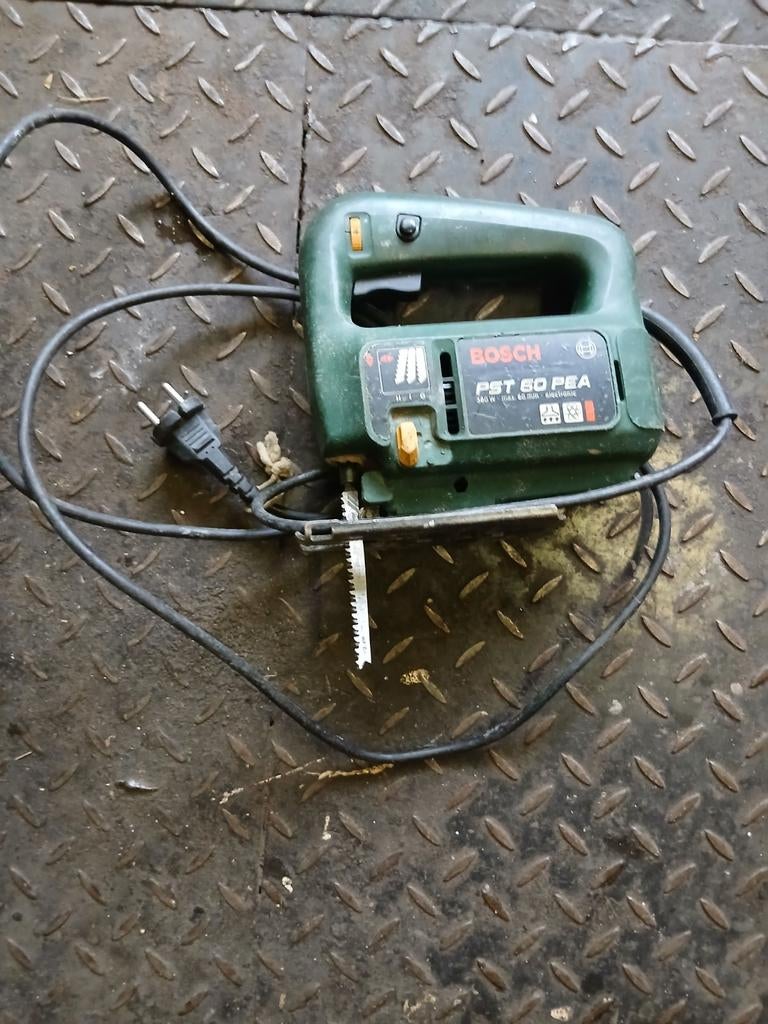 Bosch PST 50 PEA Decoupeerzaag - Gebruikt, Doe-het-zelf en Verbouw, Ophalen, Gebruikt, Decoupeerzaag, 30 tot 70 mm