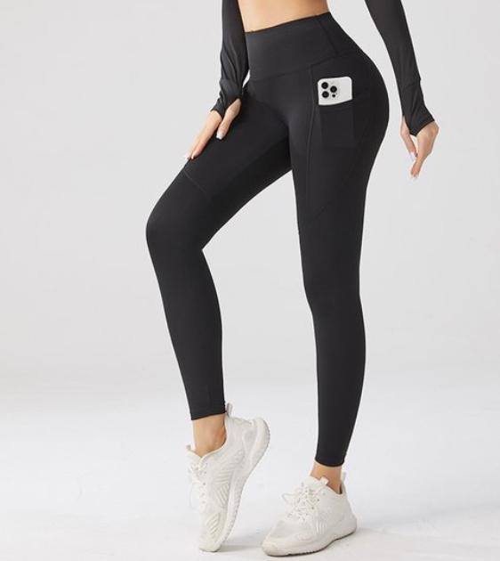 Nieuwe fitnesslegging GymRevolution maat L, zwart, Kleding | Dames, Verzenden, Zwart, Maat 42/44 (L), Nieuw