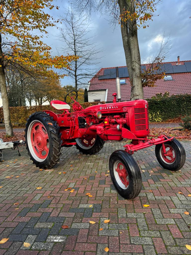 Super nette farmall fc super met kenteken, Ophalen of Verzenden, Oldtimer, Tot 80 Pk, Tot 2500