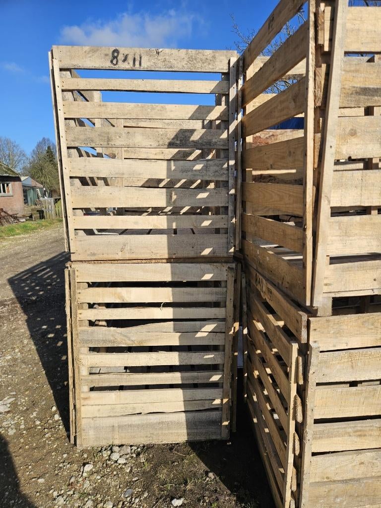Houten opslag kisten, Doe-het-zelf en Verbouw, Kratten en Dozen, Gebruikt, Krat, 100 cm of meer, 50 cm of meer, 60 cm of meer