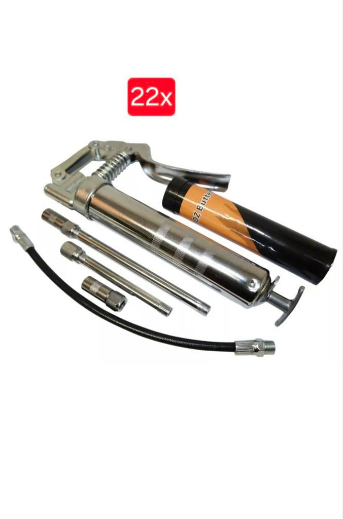 22x schaarvetspuit 120 cc 6 dlg set., Ophalen of Verzenden