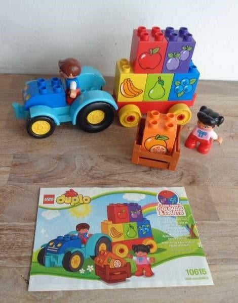 Duplo set 10615 Mijn eerste tractor compleet met boekje, Kinderen en Baby's, Speelgoed | Duplo en Lego, Ophalen of Verzenden, Zo goed als nieuw
