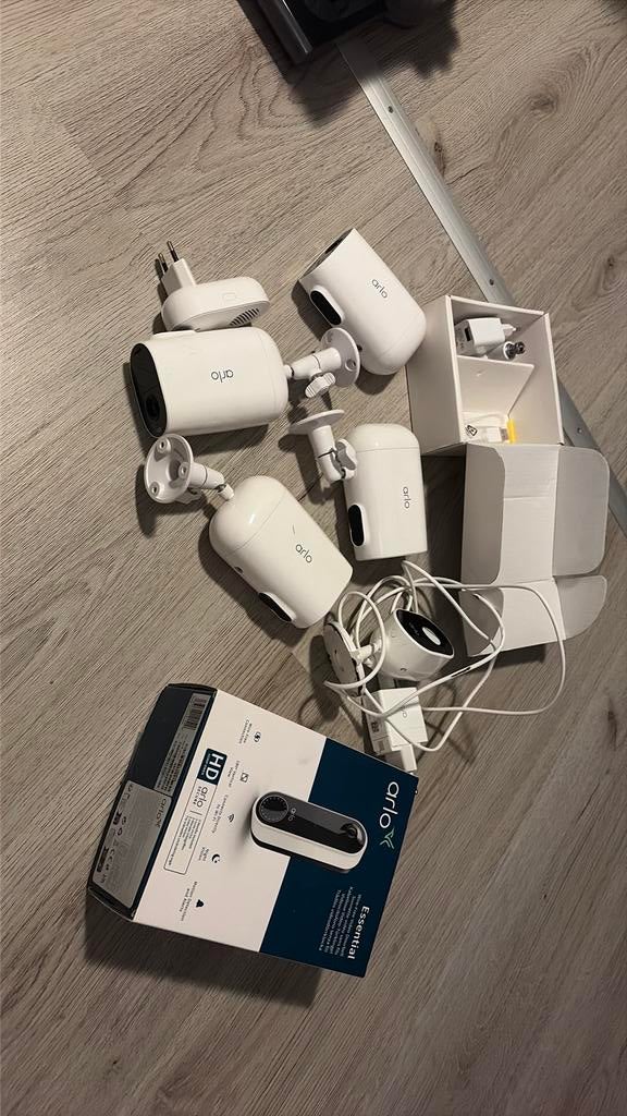 Camera systeem arlo video deurbel, Ophalen of Verzenden, Zo goed als nieuw, Compleet systeem, Beweging