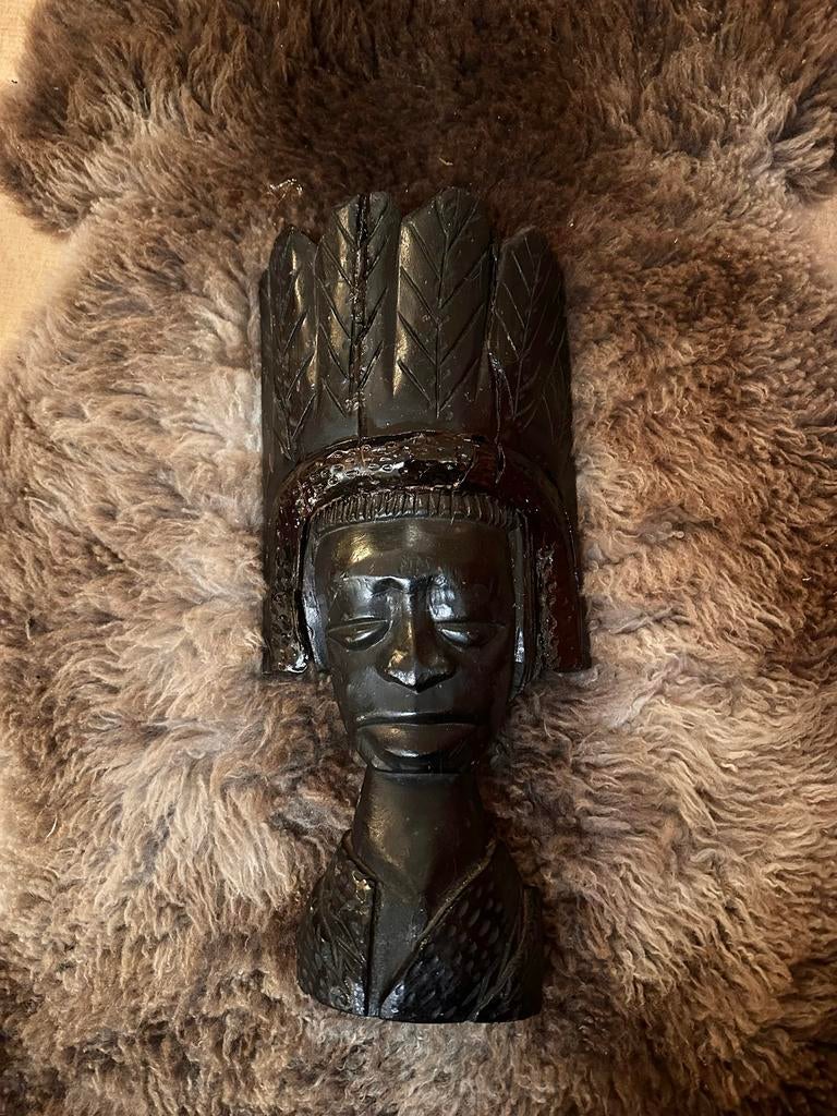 Antieke Mangbetu Buste uit Congo, 1930, Verzenden