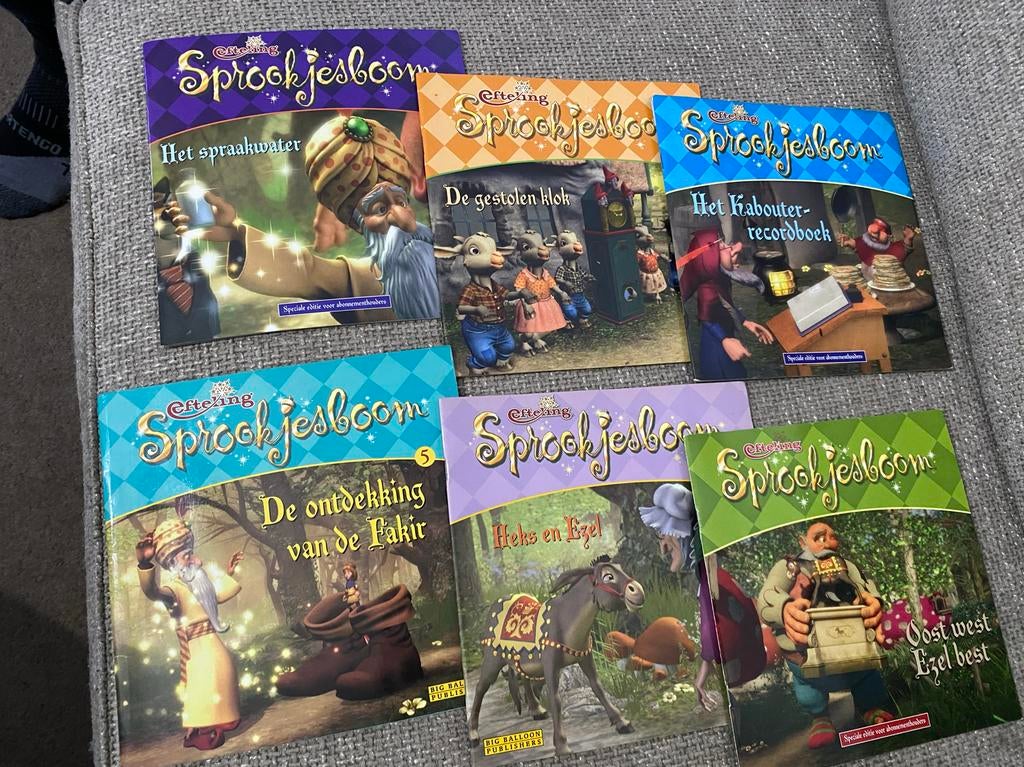 Sprookjesboom Boeken Collectie - 6 stuks Efteling, Ophalen of Verzenden