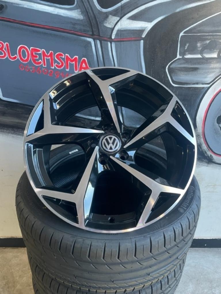17 inch bonneville velgen Vw polo look 5x100 seat vw, Auto-onderdelen, Banden en Velgen, 215 mm, Velg(en), Nieuw, 17 inch