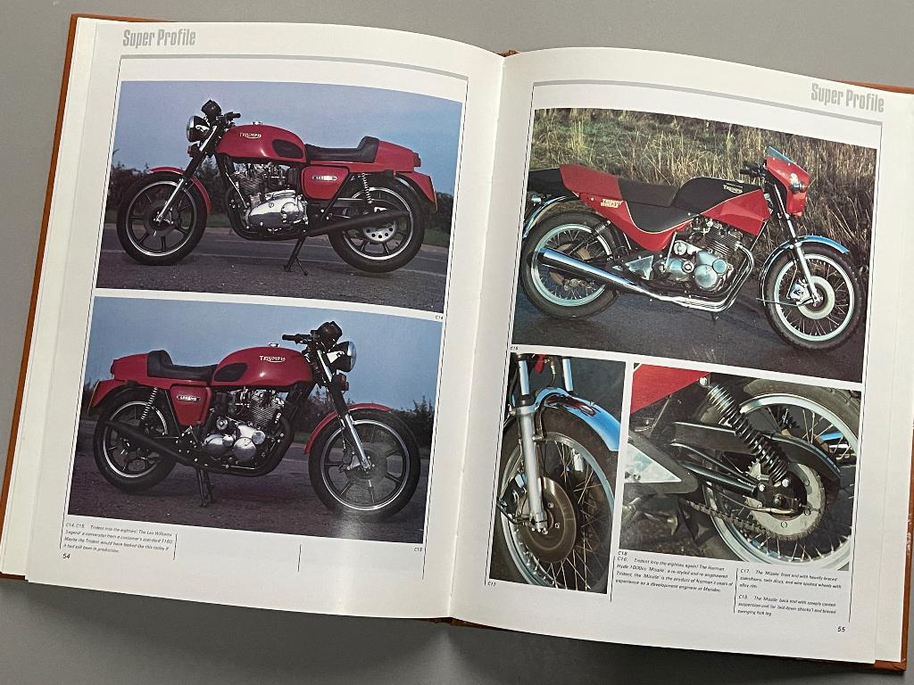 Triumph Trident (Super Profile) 1984, Ophalen of Verzenden, Triumph