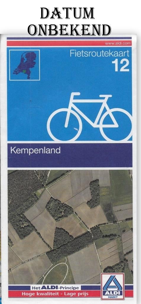 pl16- Aldi Plattegrond Kempenland, Boeken, Atlassen en Landkaarten, Gelezen, Ophalen of Verzenden, Landkaart, 1800 tot 2000