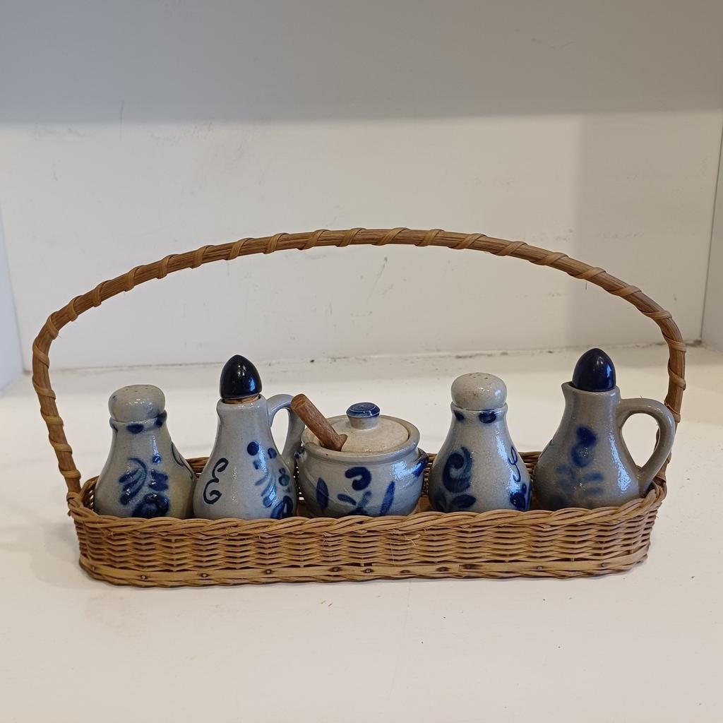 Schattig oud setje voor in de keuken, Ophalen of Verzenden