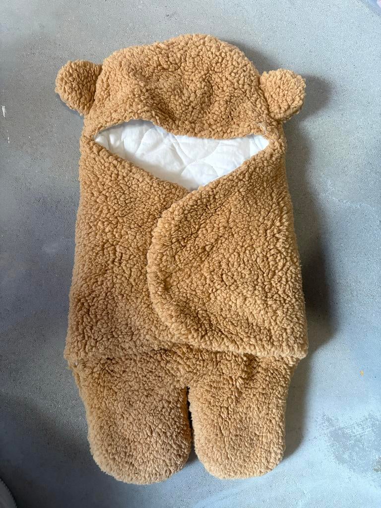 Zacht Teddy Baby Pakje, Ophalen of Verzenden, Zo goed als nieuw, Minder dan 70 cm, Bakerzak of Bakerdoek