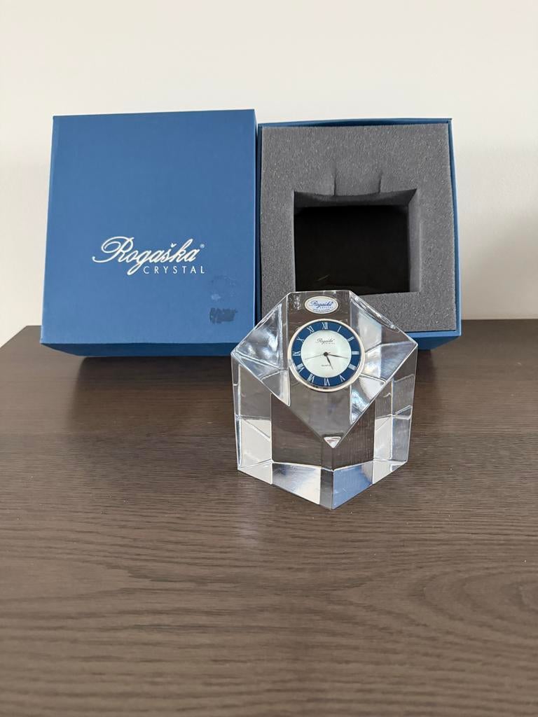 Rogaska Crystal Klok, Ophalen of Verzenden