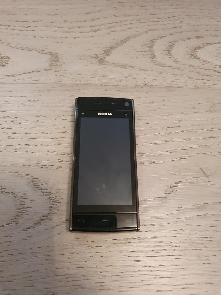 Zeldzame Nokia X6 zwart in goede staat, Ophalen of Verzenden, Zo goed als nieuw