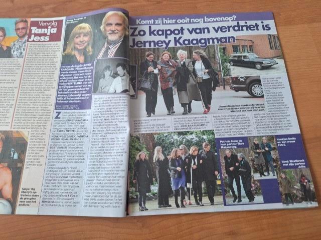 Prive Jerney Kaagman Bassie & Adriaan Patricia Paay LUV, Verzamelen, Tijdschriften, Kranten en Knipsels, Verzenden, 1980 tot heden