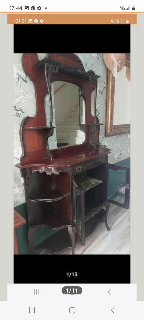 Paas Aanbieding ! Antieke Engelse etagère Kast., Ophalen