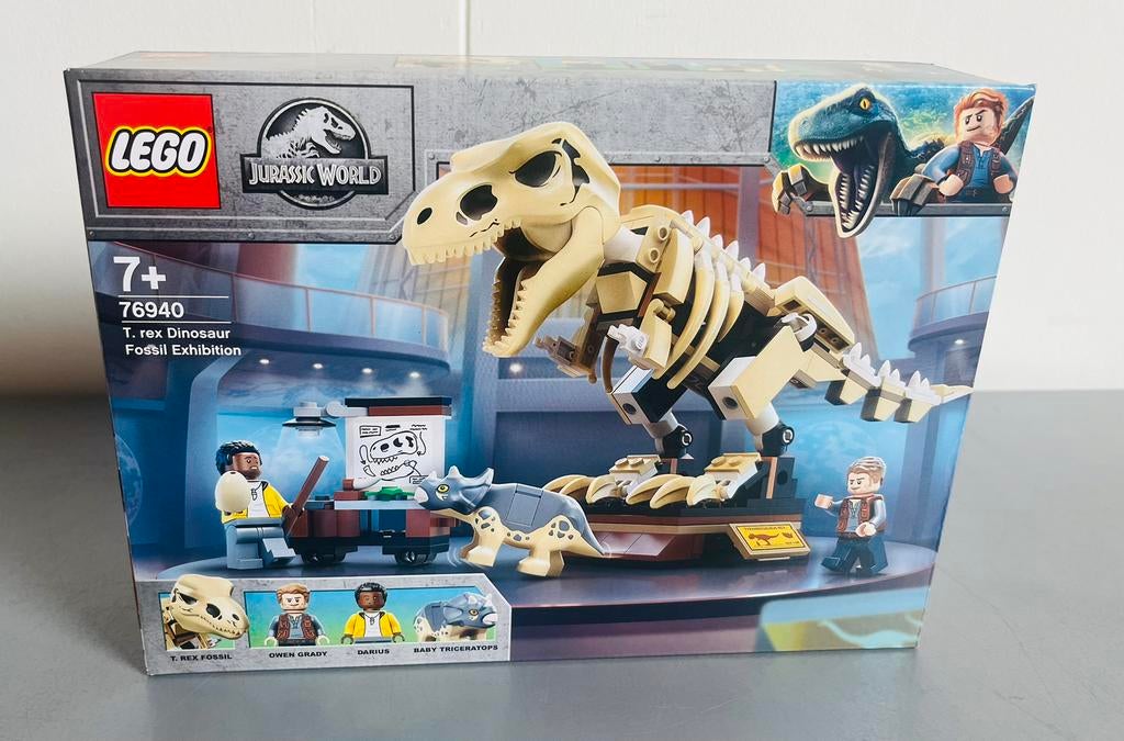 Lego 76940 - Tentoonstelling dinosaurusfossiel T-rex (MISB), Ophalen of Verzenden, Nieuw, Complete set, Lego