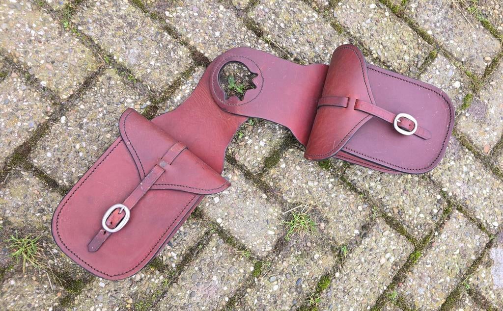 Western zadeltassen leer Continental Saddlery - NIEUW, Dieren en Toebehoren, Ophalen of Verzenden, Nieuw, Western