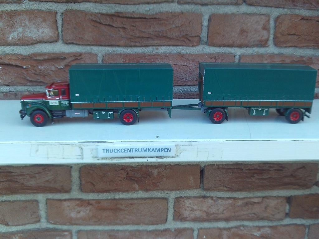 Teknoi  Scania  Vabis  110  combi  van  D. S. W., Ophalen of Verzenden, Nieuw, Bus of Vrachtwagen, Tekno