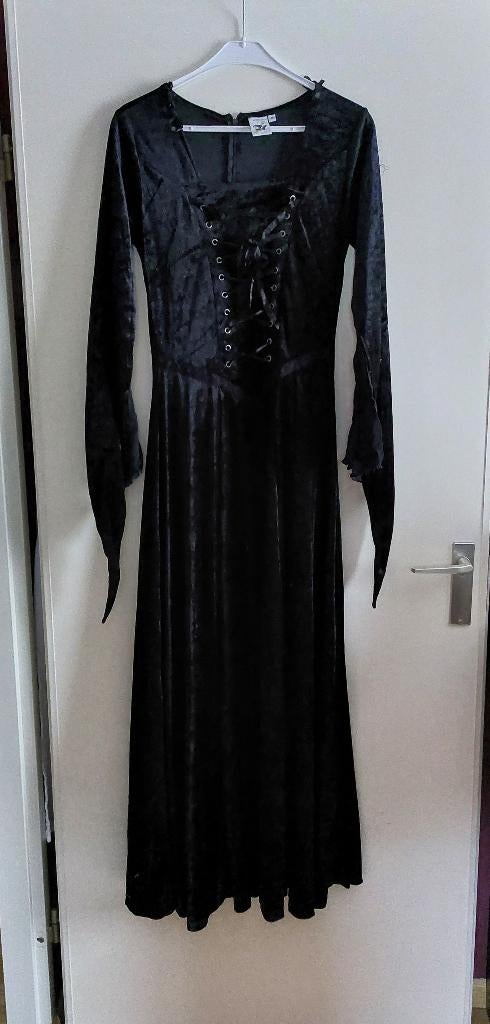 Heks of gothic jurk, Maat 38/40 (M), Carnaval, Ophalen of Verzenden, Kleding