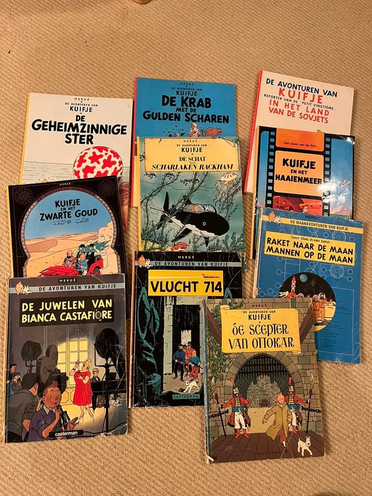 Zie foto’s voor titels, Meerdere stripboeken, Ophalen of Verzenden, Gelezen