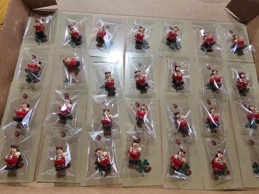 Gelukspoppetjes partij  (50), Verzamelen, Sleutelhangers, Ophalen of Verzenden, Nieuw, Knuffel of Figuurtje