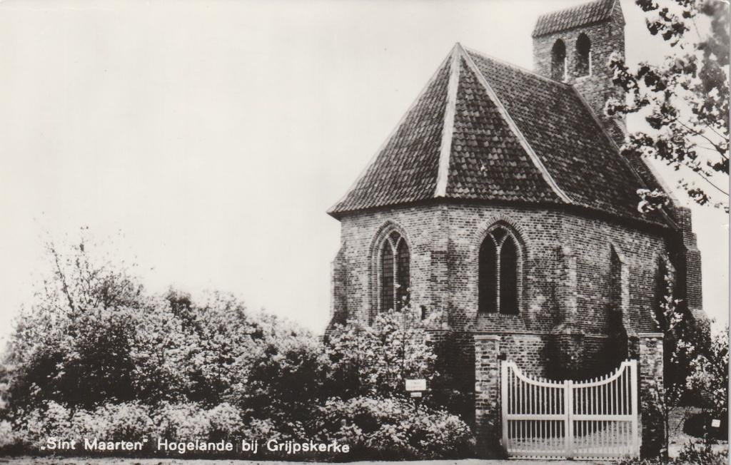 GRIJPSKERKE Sint Maarten Kapel Hogelande, Verzamelen, Verzenden, 1960 tot 1980, Ongelopen, Zeeland