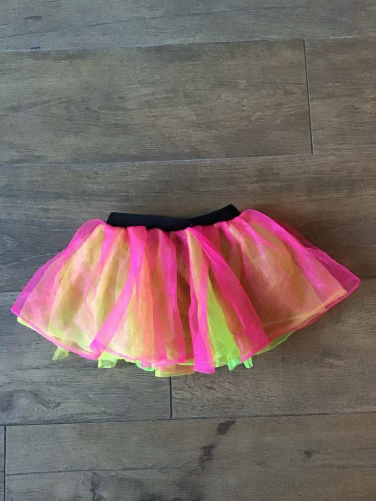 Leuke tule rok - Neon kleuren, Ophalen of Verzenden, 122 t/m 128, Meisje