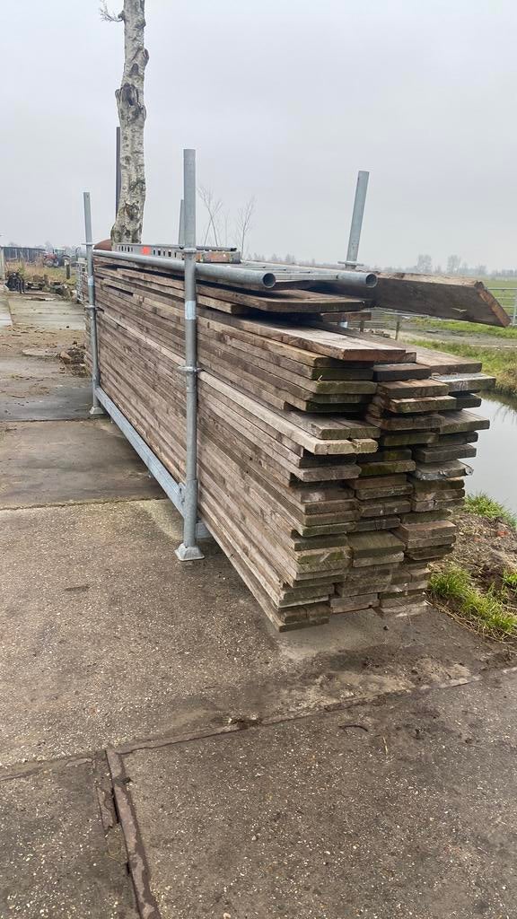 Steigerdelen steiger planken, Ophalen, Zo goed als nieuw, Rolsteiger of Kamersteiger, Minder dan 2 meter