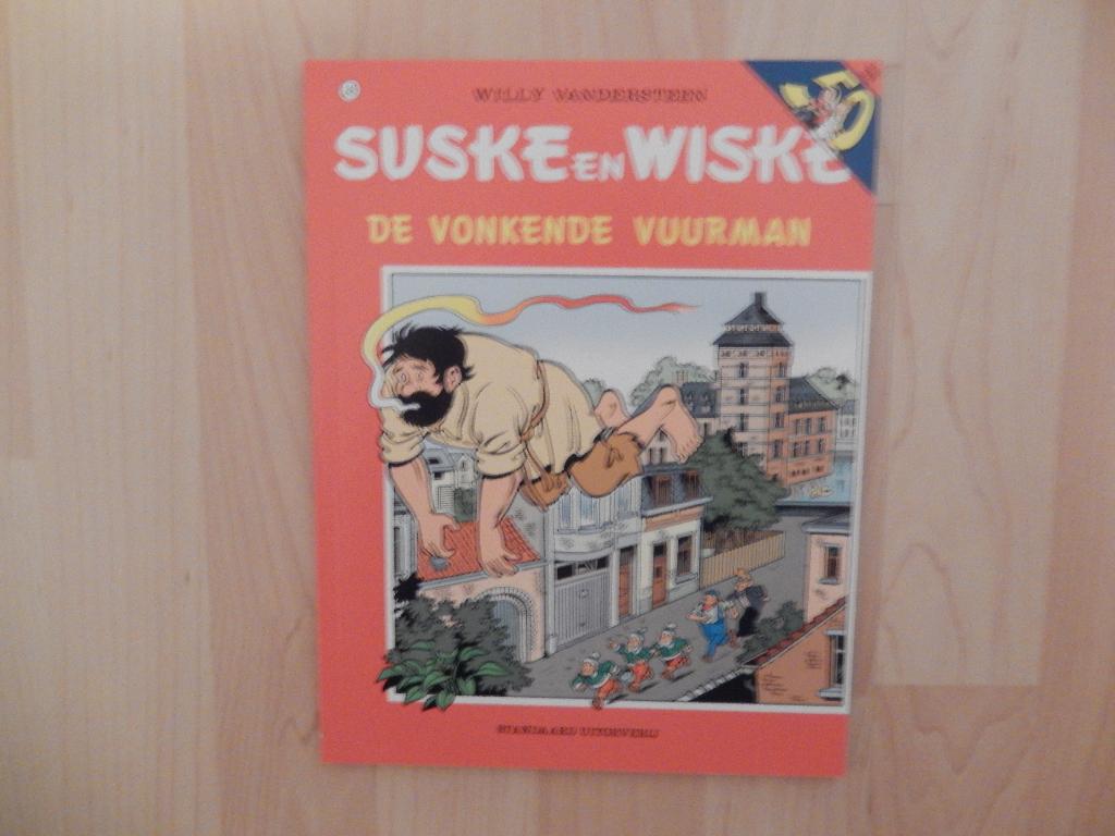 Suske en Wiske – De vonkende vuurman -1ste druk, Eén stripboek, Nieuw, Ophalen of Verzenden, Studio Vandersteen