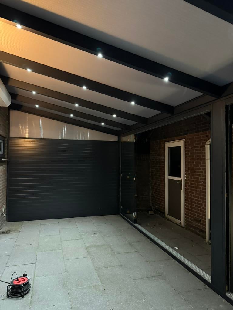 Veranda Tuinkamer zijwanden & glazen schuifwanden